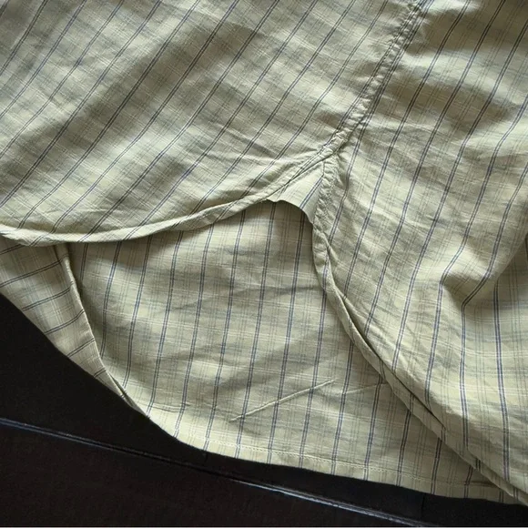 John W Nordstrom/JWN Long Sleeve Liggt Green/Blue Plaid Button Down Shirt XXL - Picture 16 of 16